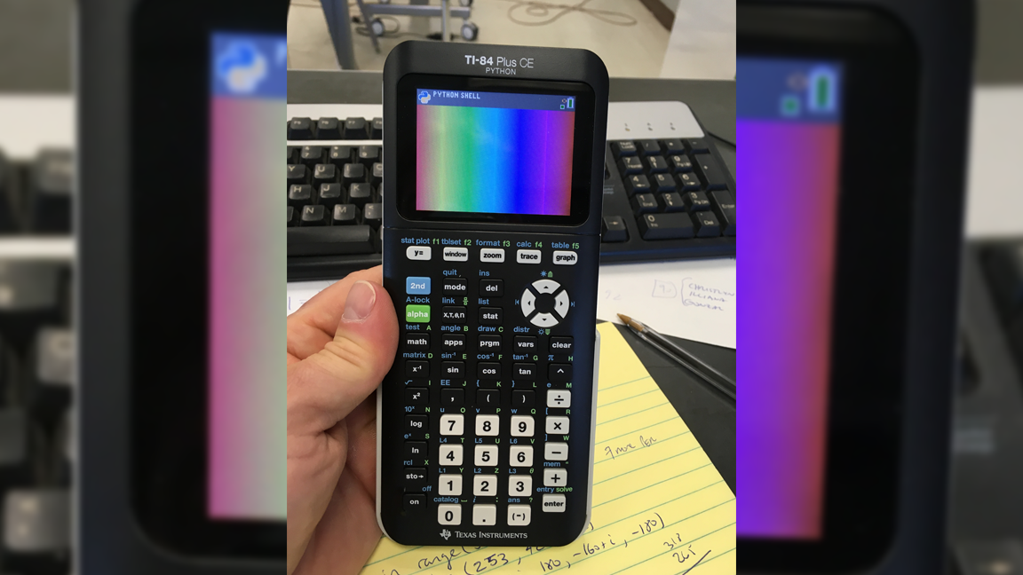 CircuitPython Confirmed Part of TI-84 Plus CE Python Graphing Calculator |  Tom's Hardware