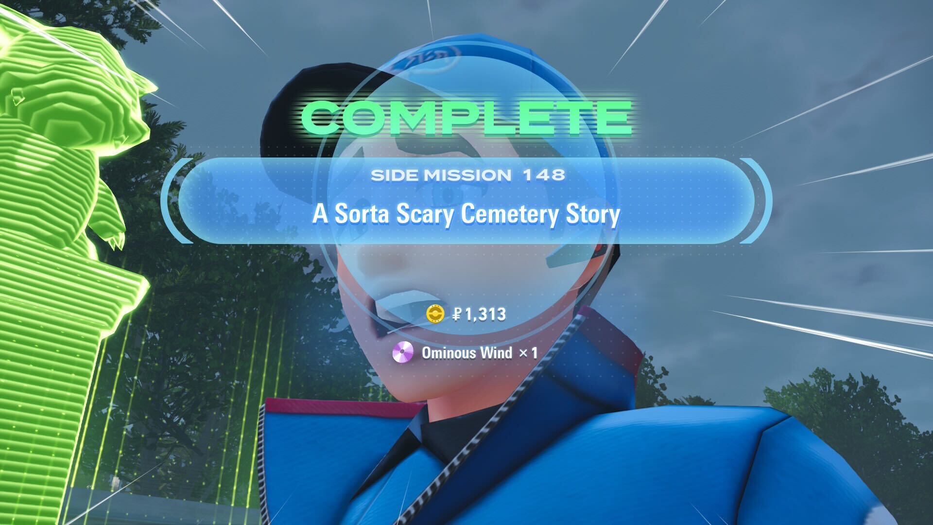 Sorta Scary Cemetery Story side quest in Pokemon Legends ZA