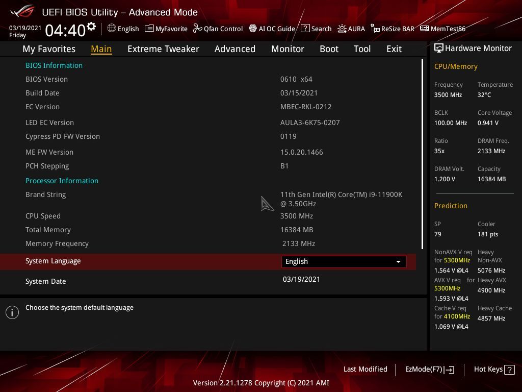 Asus ROG Maximus XIII Hero