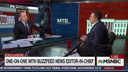 BuzzFeed editor Ben Smith and NBC host Chuck Todd spar over Fake News
