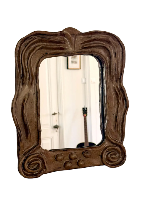 Miaza Art Handmade Ceramic Wall Mirror