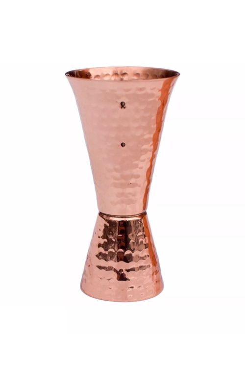 Premium Hammered Copper Jigger