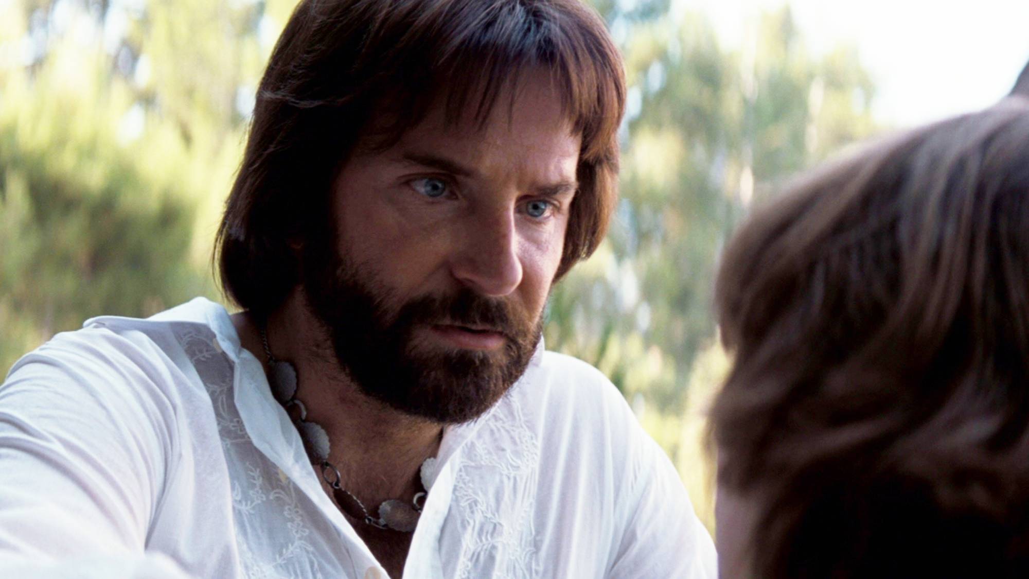 Bradley Cooper as Jon Peters in "Licorice Pizza" now streaming on Prime Video