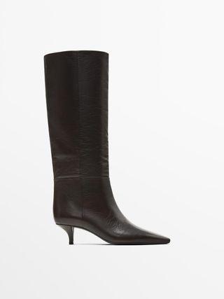 Kleo Block Heel Knee High Boots