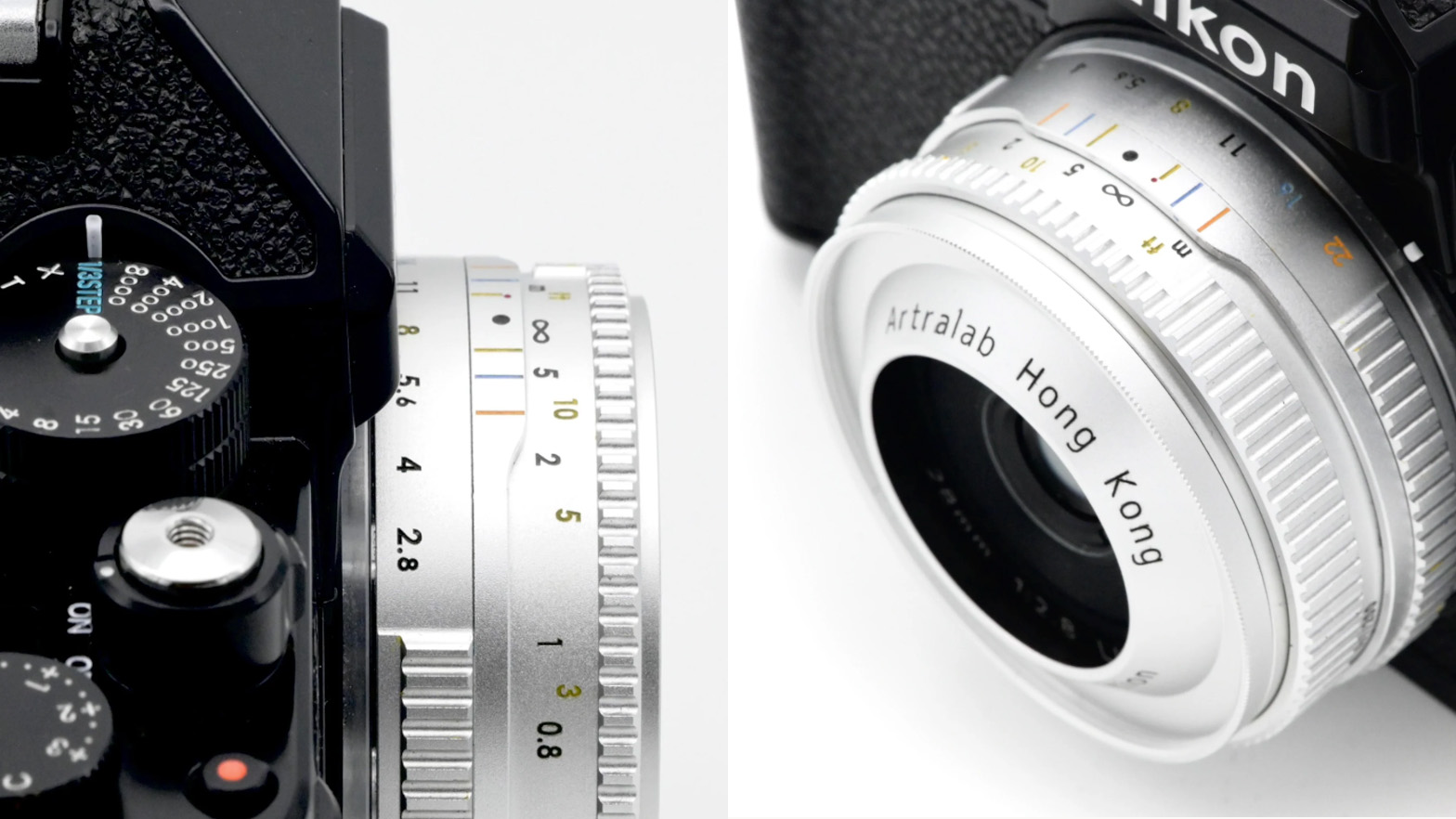 Artralab Noxika 28mm f/2.8 Nikon Z product image on a white background