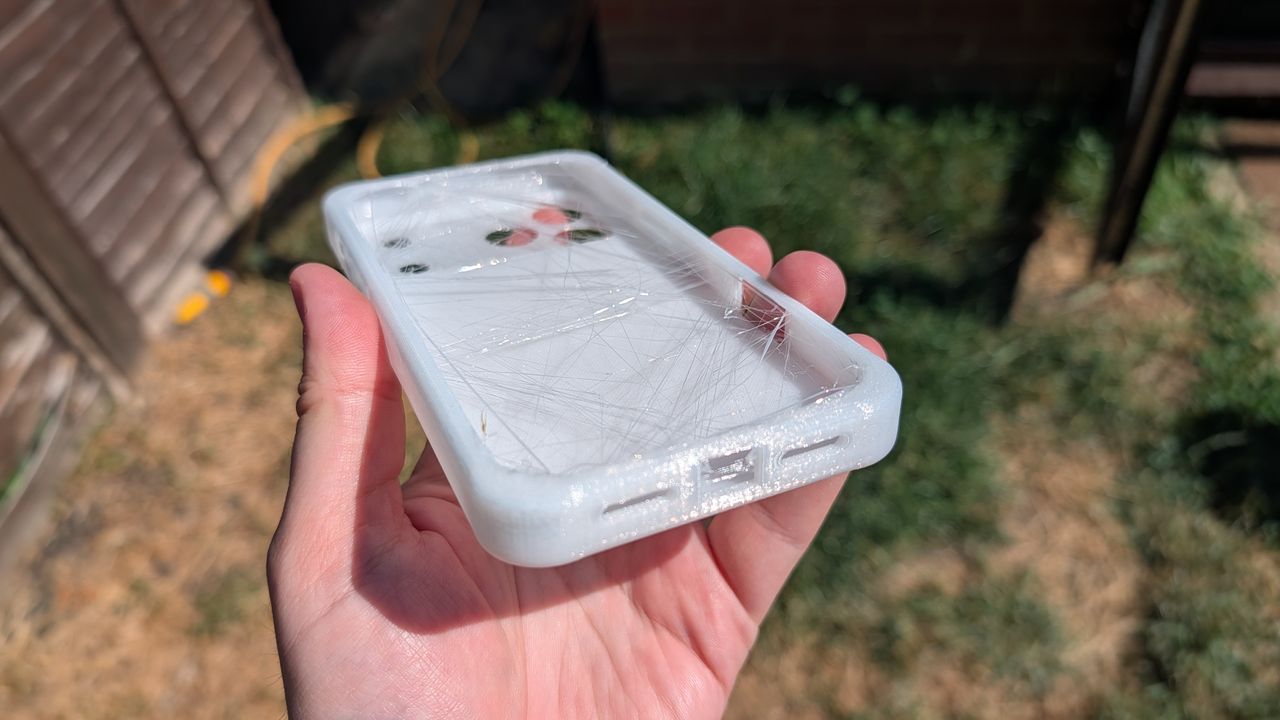 3D printing case for iPhone fail
