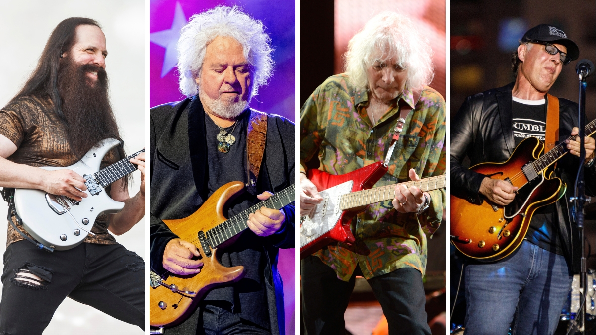John Petrucci, Steve Lukather, Albert Lee, Joe Bonamassa - GettyImages-2222147118 - GettyImages-2298618110 - GettyImages-166538348 - GettyImages-2292523349