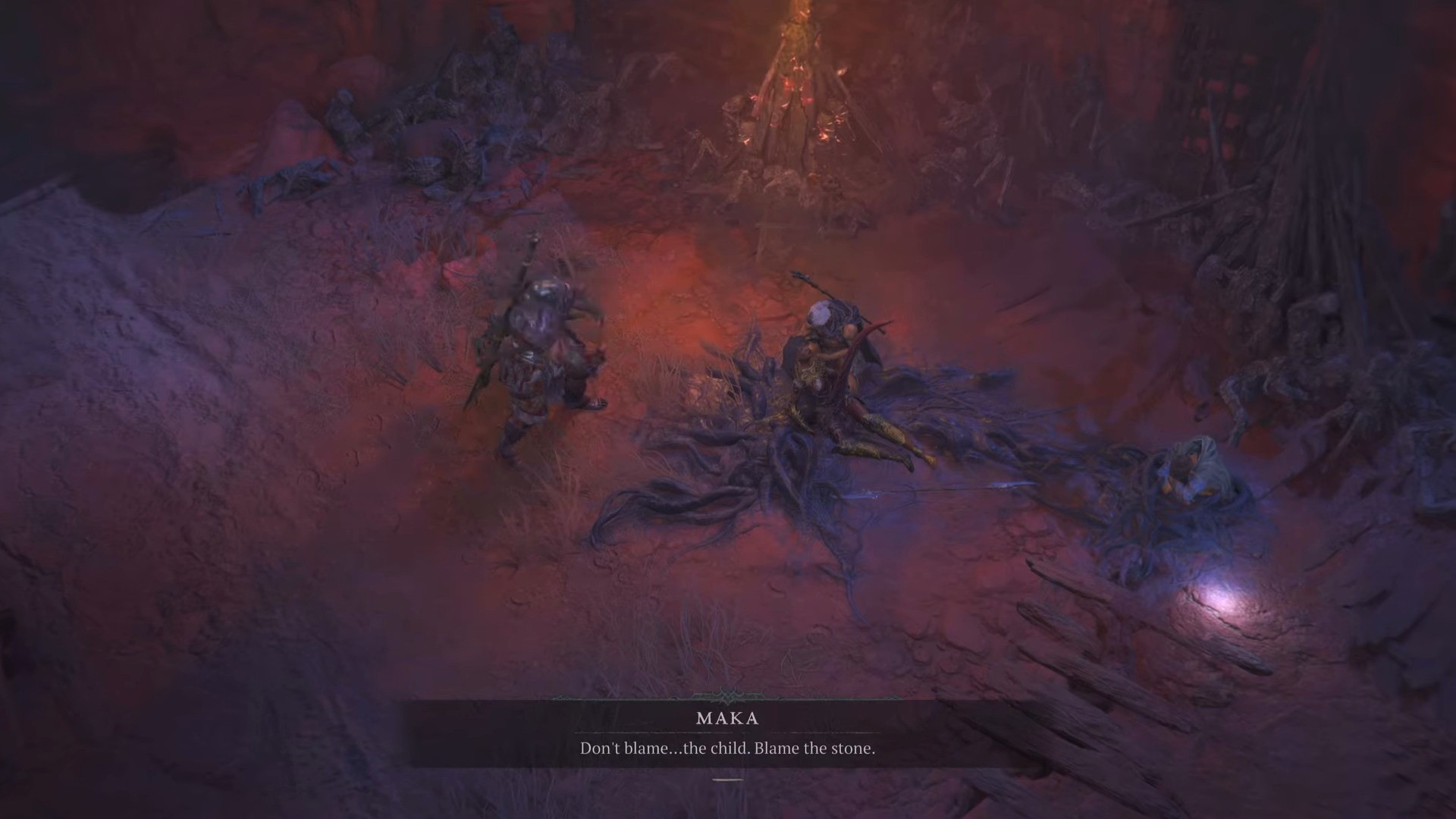 In game screenshots of Diablo 4