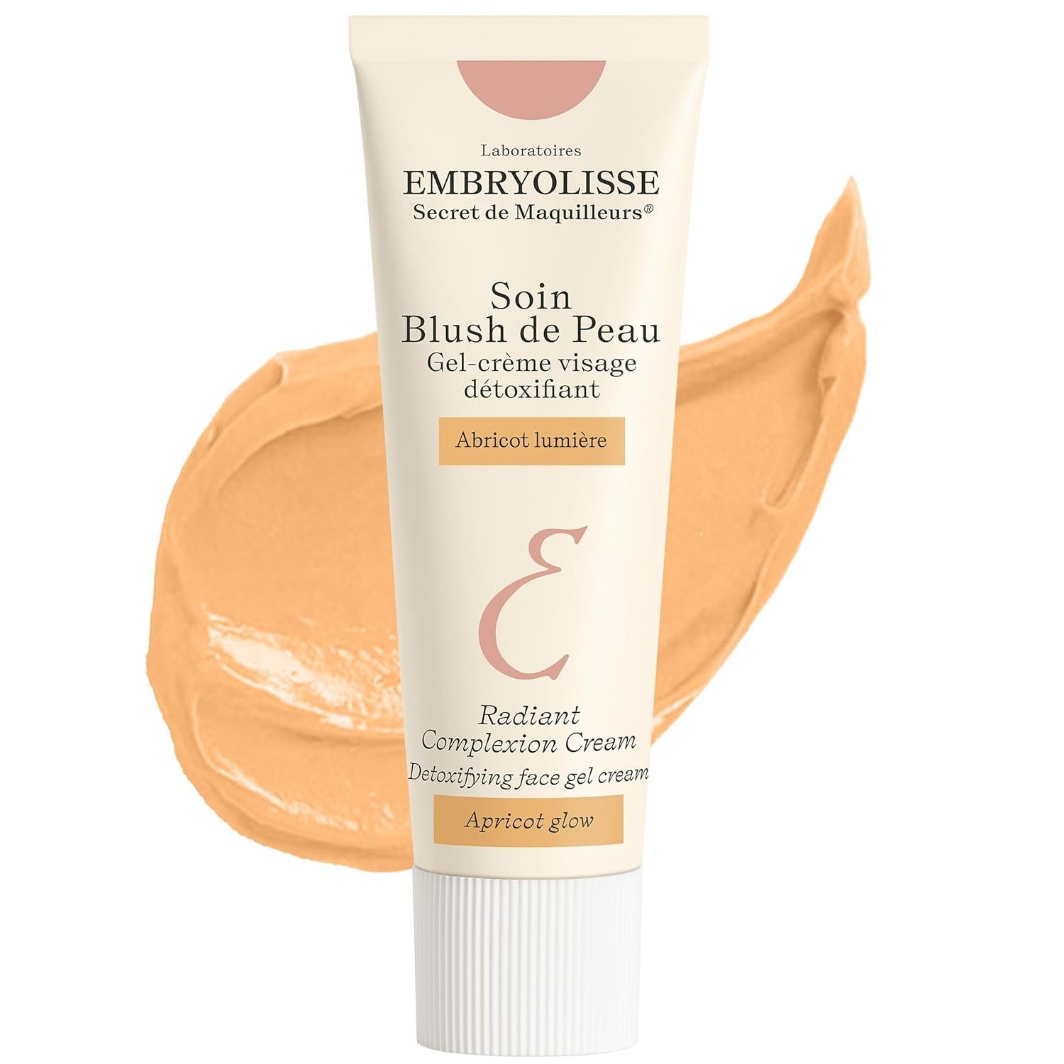 Embryolisse, Embryolisse Radiant Complexion Cream. Hybrid Makeup & Face Moisturizer With Hyaluronic Acid & Shea Butter. Illuminating Care for Glowing Skin - Peach Shade, 1.01 Fl Oz