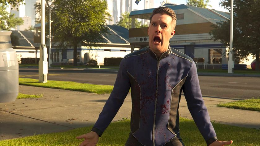 A screenshot from Helldivers 2's opening cinematic.