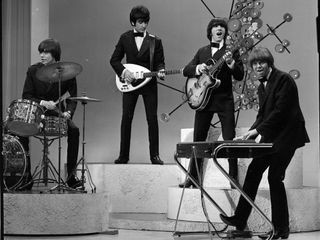 The Standells perform onstage on November 19, 1966