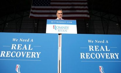 Mitt Romney vows to slash income-tax rates for all Americans, but critics say his math just doesn't add up.