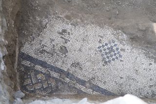 Excavations at the site this summer revealed the ornate mosaic floor of a Byzantine-age church said to be the "Church of the Apostles" built at Bethsaida above the house of Jesus' followers Peter and Andrew.