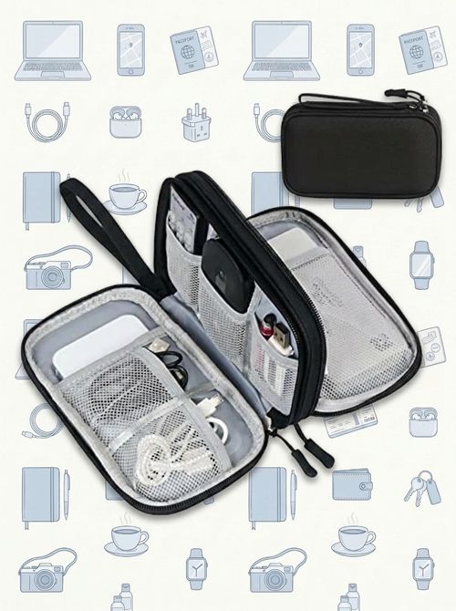 Travel Cable Organizer Pouch 