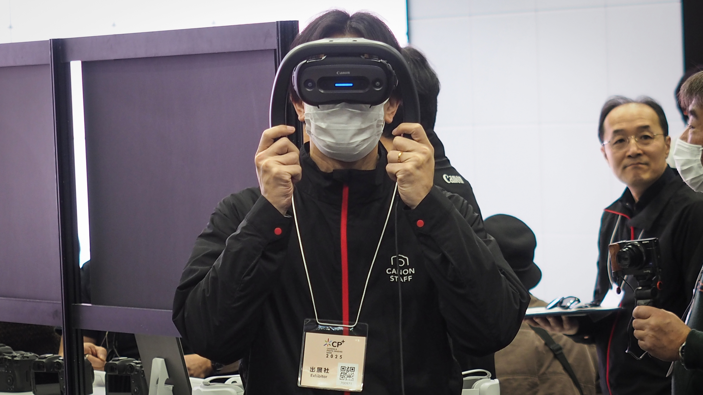 Canon's MReal exhibit at CP+ 2025