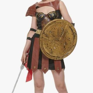 EraSpooky Women Gladiator Goddess Costume 