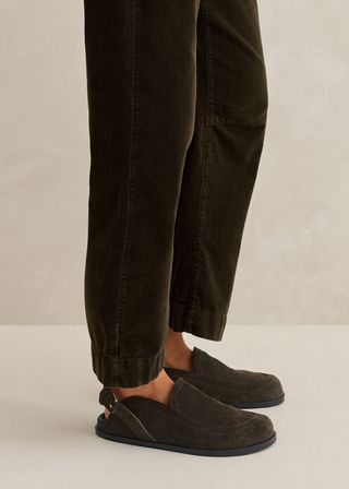 Suede Clog