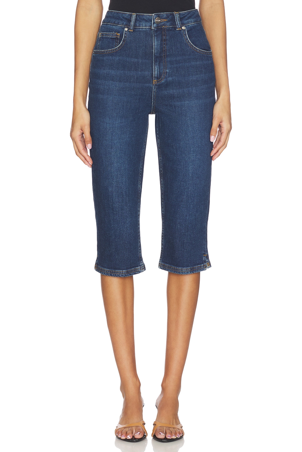 Gracey Denim Pedal Pusher