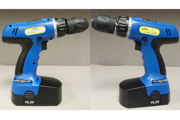 Side views of the recalled drill.