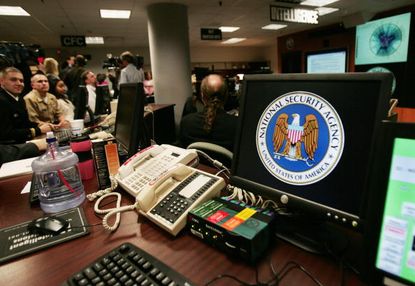 An NSA workstation. 