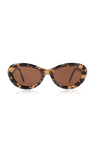 The Ovals Round-Frame Acetate Sunglasses