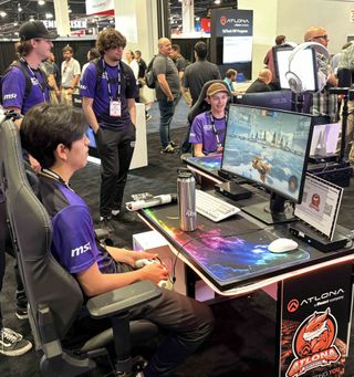 Atlona esports demo at InfoComm 2024