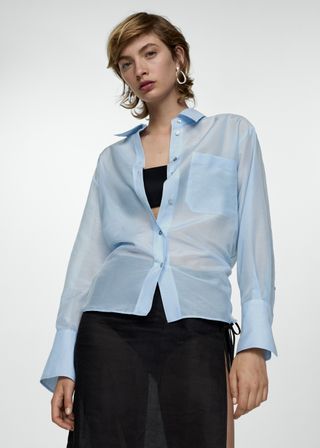 Oversized Silk Cotton Shirt