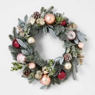 Artificial Christmas wreath from Target