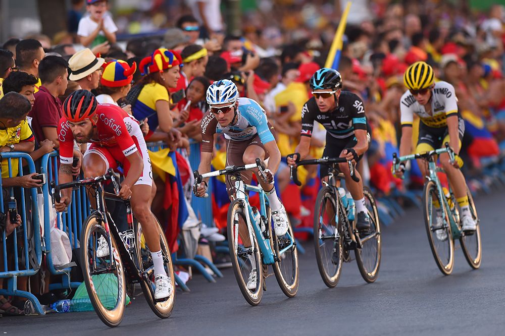 The breakaway on the final stage