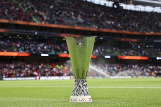 UEFA Europa League trophy.