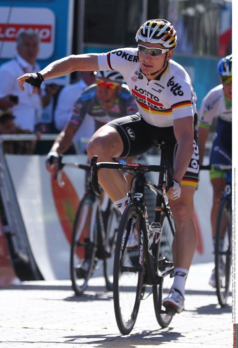 Andr&eacute; Greipel (Lotto Soudal) wins stage 4 at the Tour of Turkey