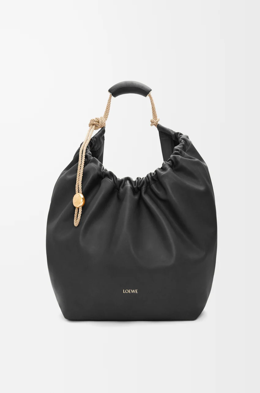 Loewe, Medium Squeeze Bag in Mellow Nappa Lambskin