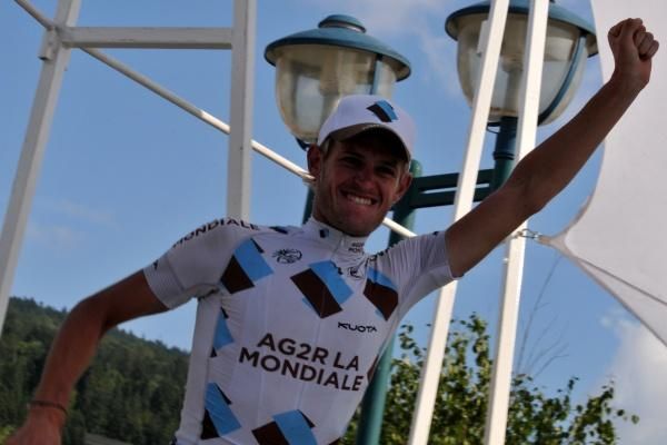Maxime Bouet was very happy with his stage win.