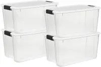 Sterilite  4 Pack Ultra Latching Box