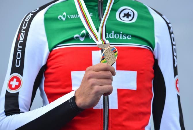 Stefan K&uuml;ng's (Switzerland) bronze medal