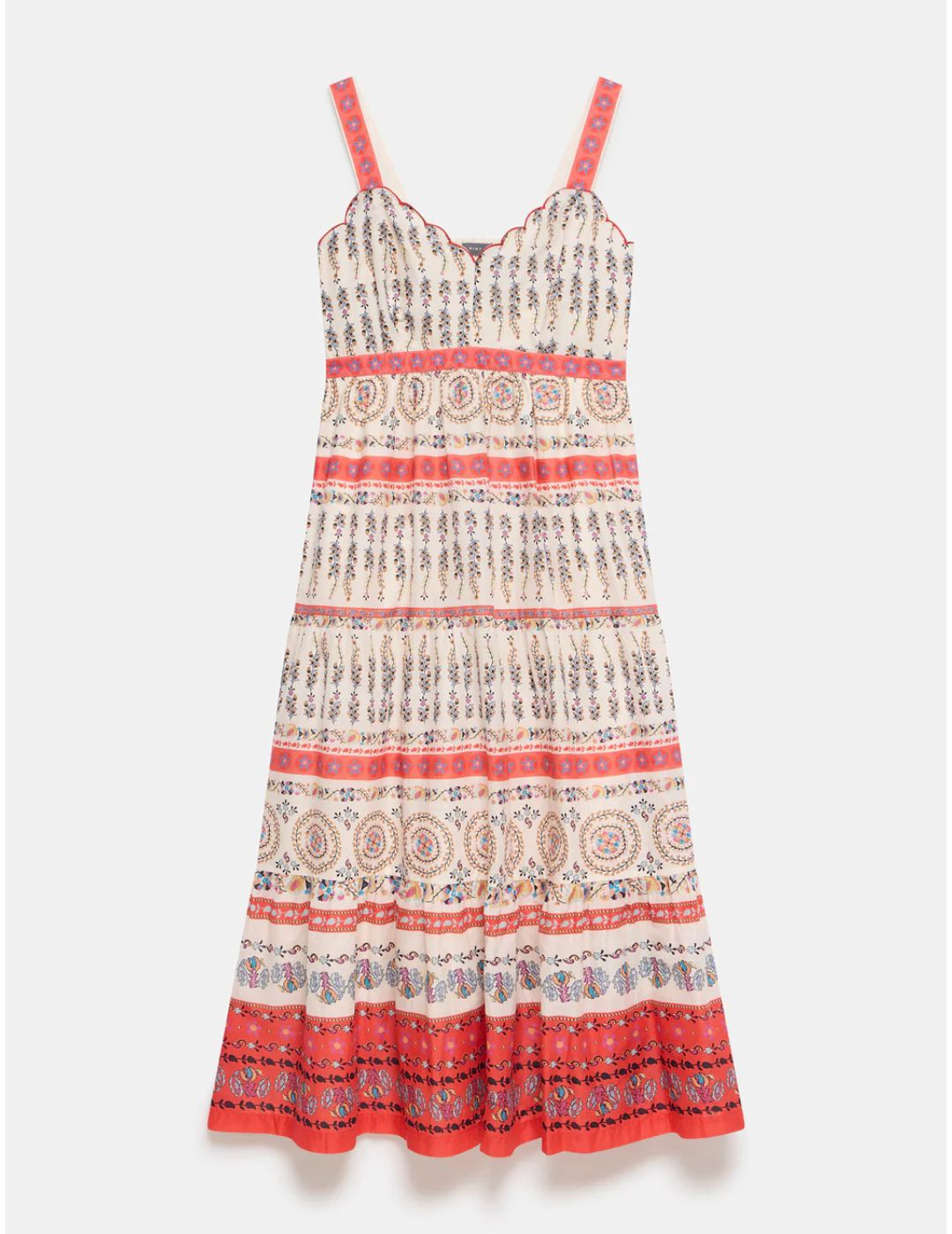 Mint Velvet , Red Floral Print Maxi Dress