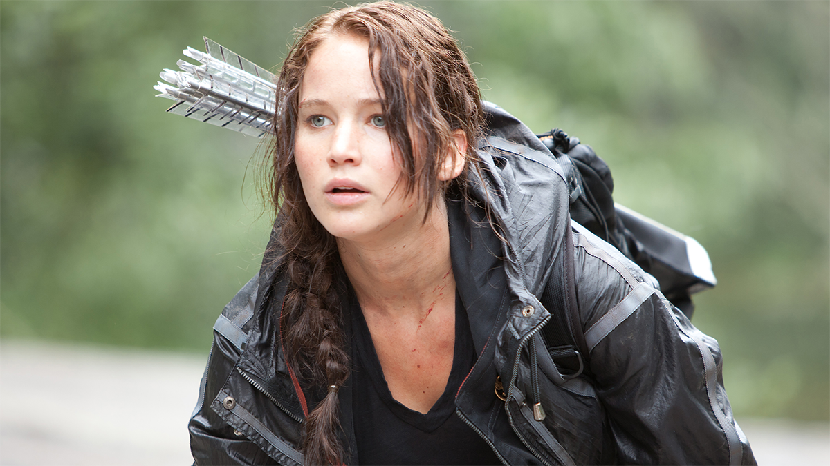 Jennifer Lawrence in The Hunger Games