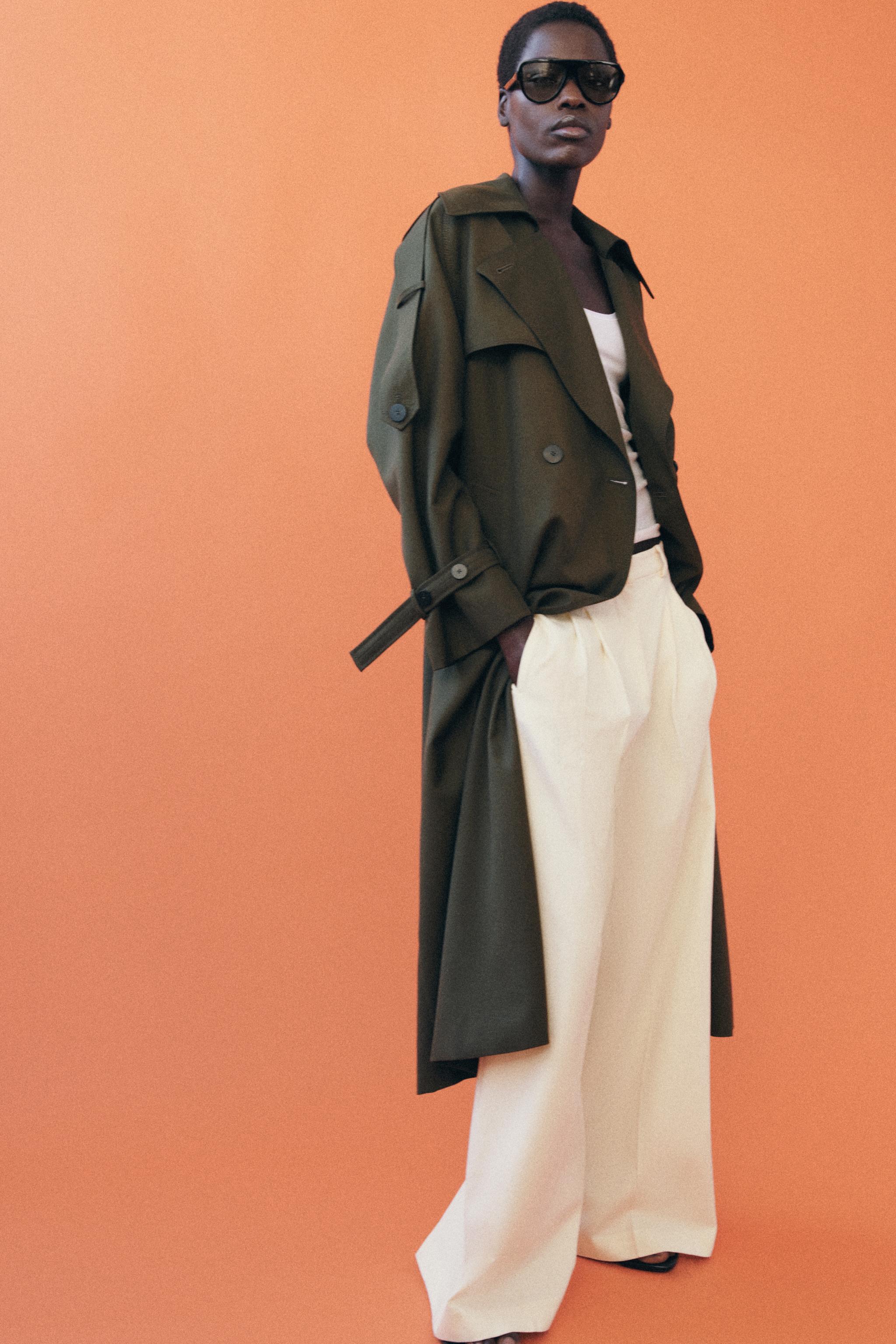 Zw Collection Limited Edition Oversize Trench Coat