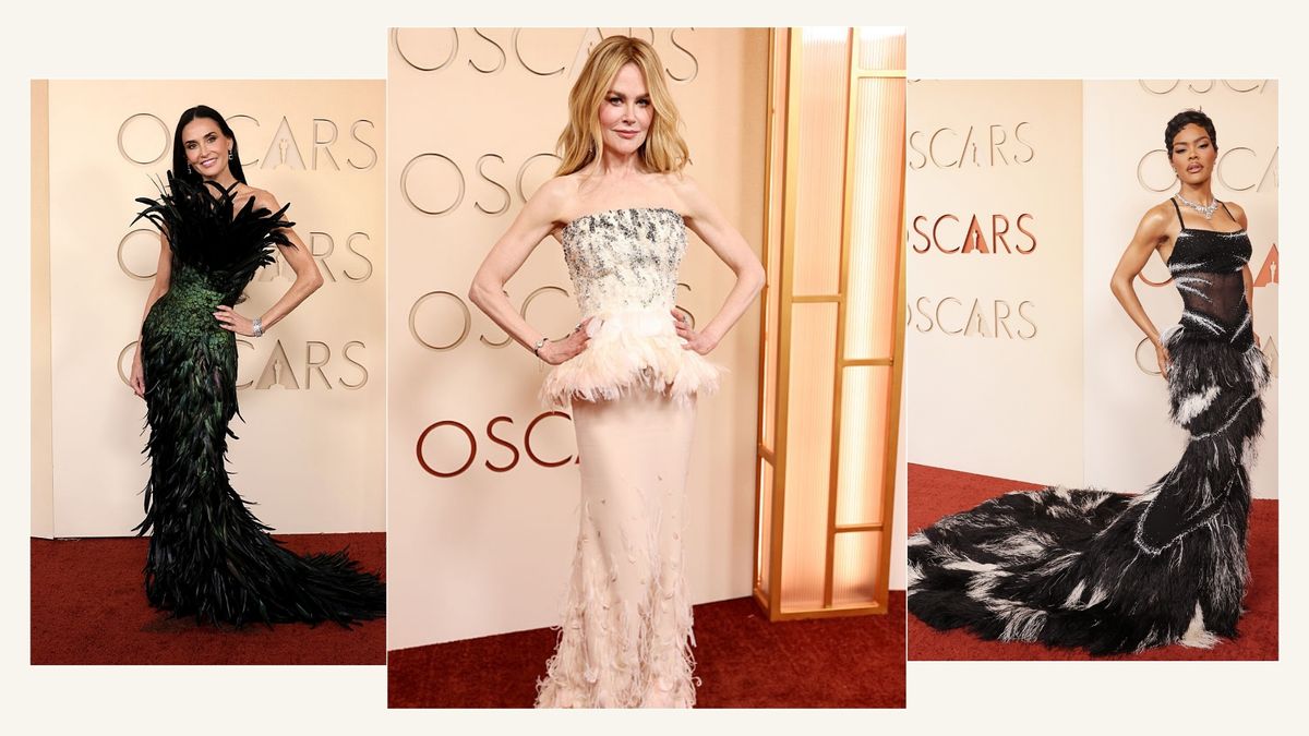 Not Sequins, Not Silk—This Unexpected Oscars Red Carpet Trend Came Straight from the Runway