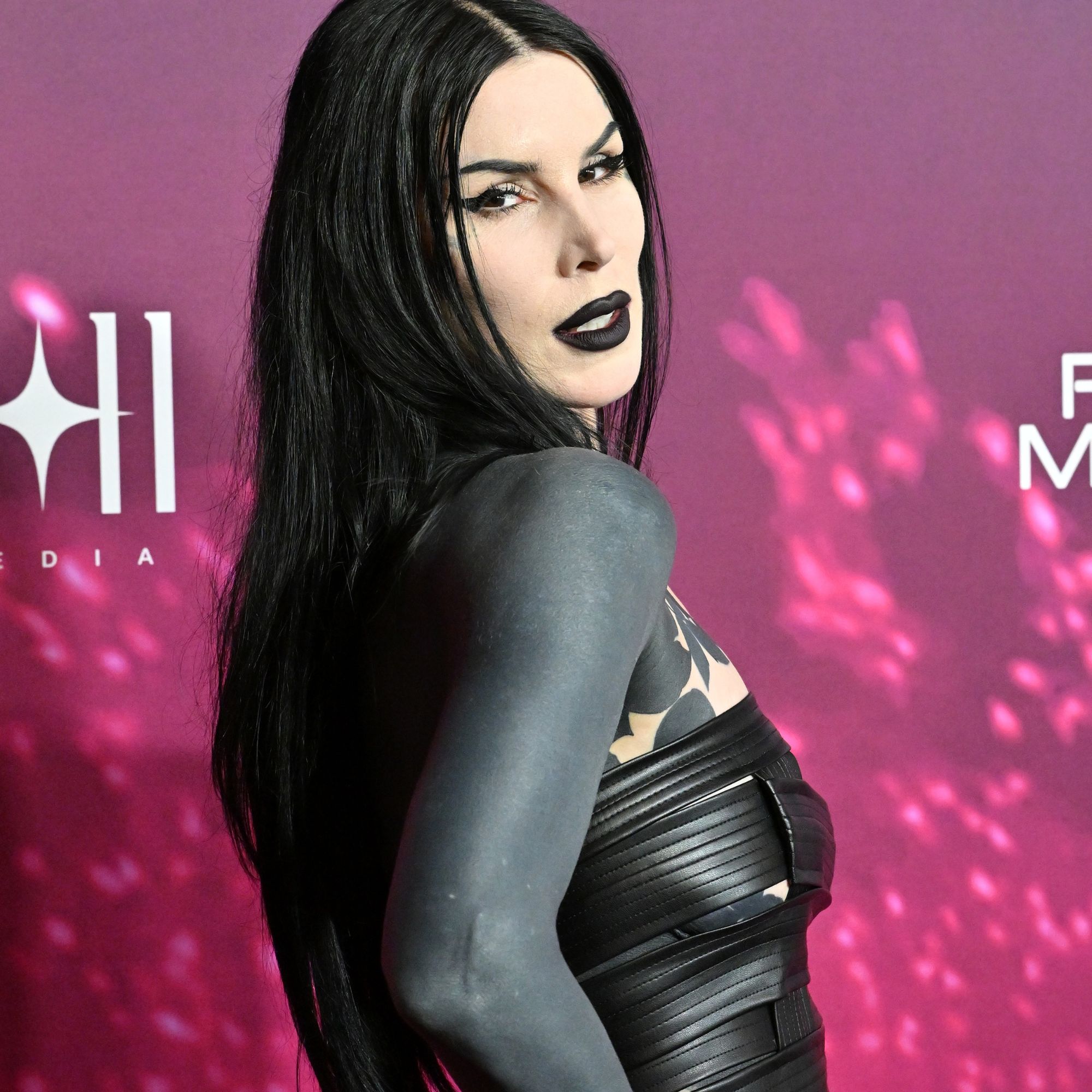 Kat Von D attends the World Premiere of "Infinite Icon: A Visual Memoir" at AMC The Grove 14 on January 20, 2026 in Los Angeles, California.