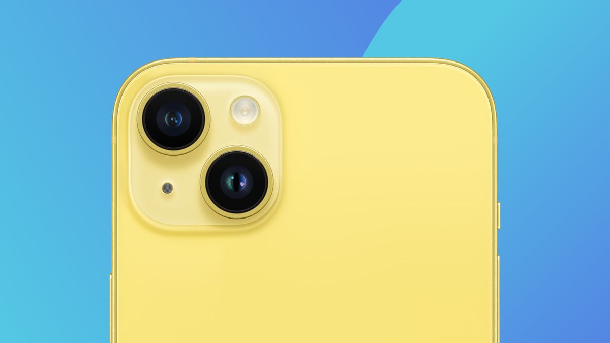 Yellow iPhone 14