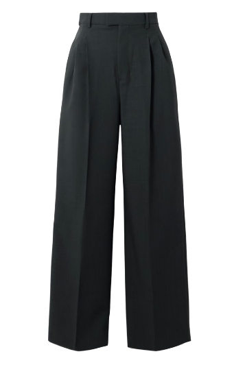 Ami Paris , Wool-Twill Wide-Leg Pants