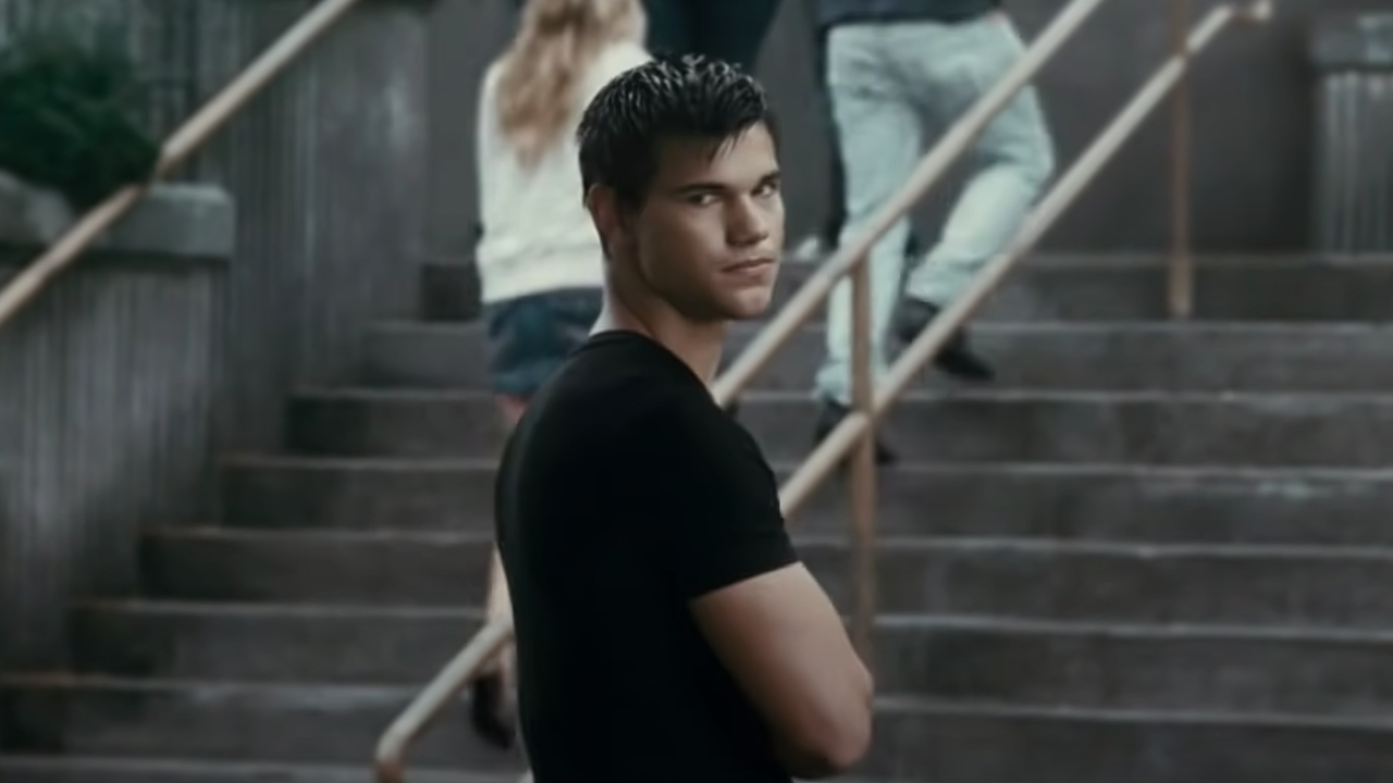 Taylor Lautner como Jacob en Crepúsculo: Eclipse