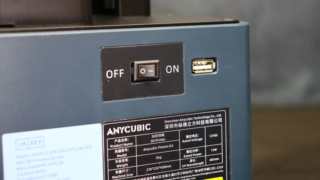 Anycubic Photon D2 3d printer