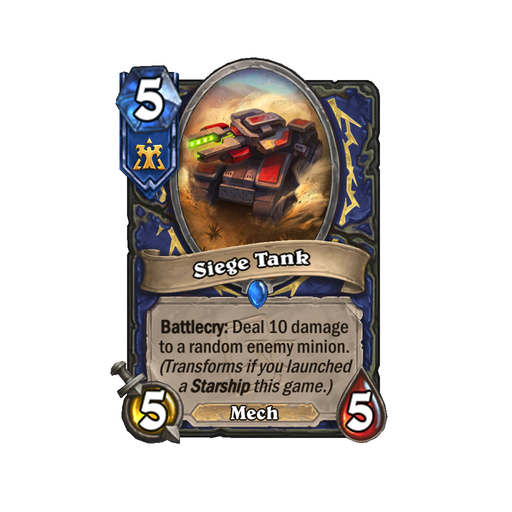 Hearthstone Heroes of StarCraft card