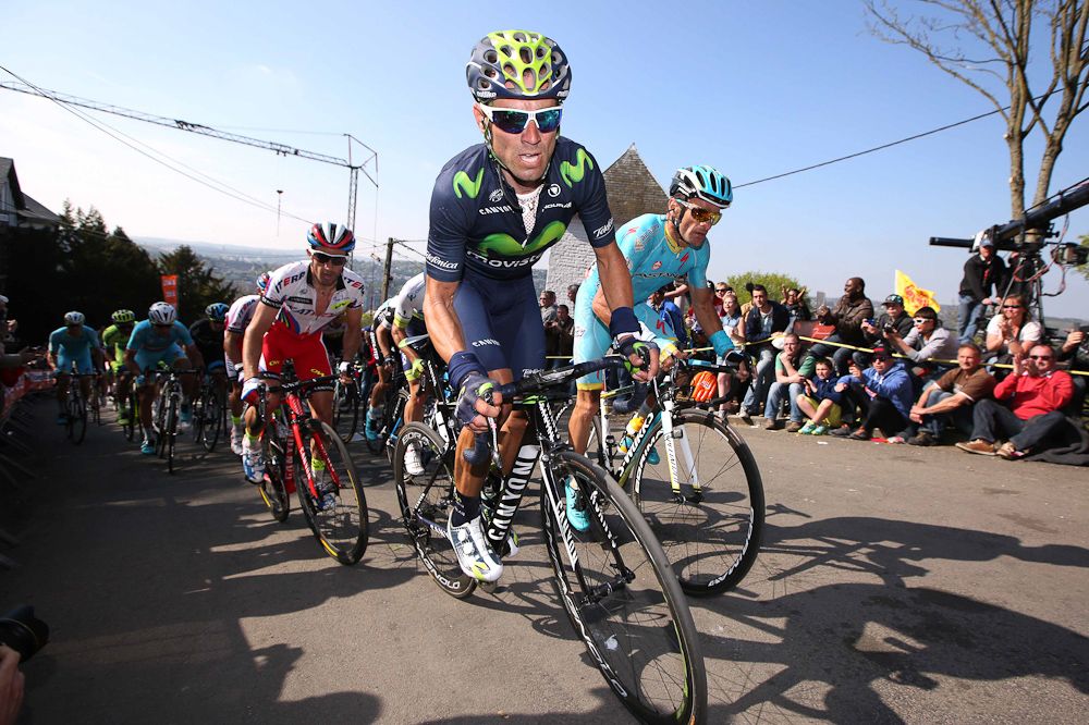 Alejandro Valverde Michele Scarponi and Daniel Moreno.