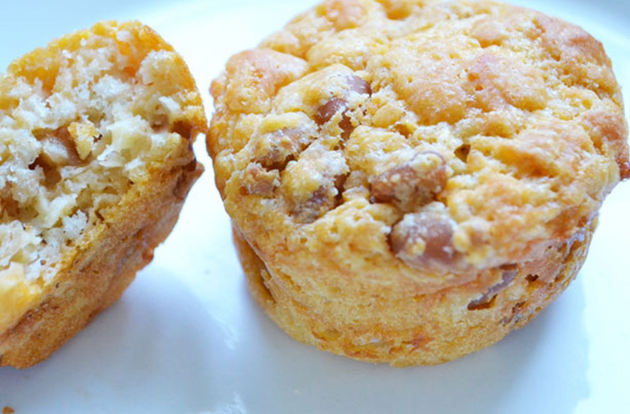 Baked bean muffins