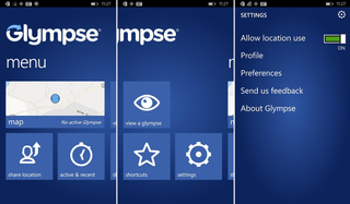 Glympse for Windows Phone 8