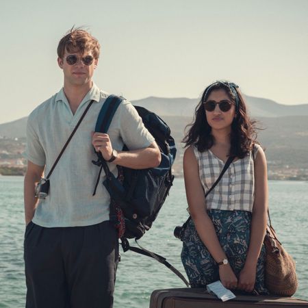 Ambika Mod and Leo Woodall in 'One Day'