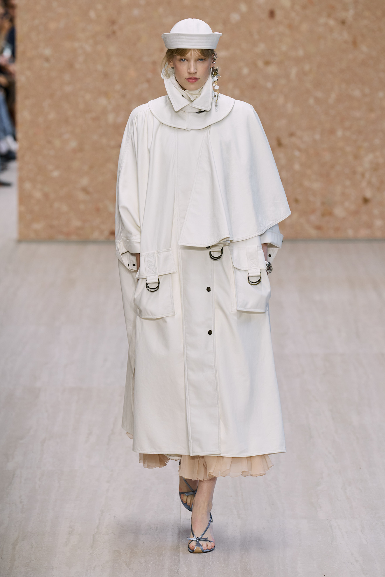 A model walks the Chlo&amp;eacute; spring/summer 2027 runway during Paris Fashion Week.